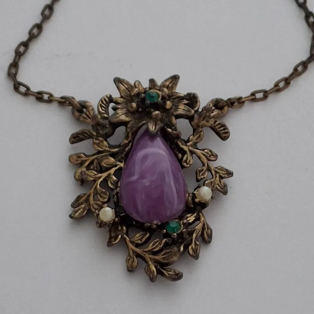 Vintage-american Women's Purple Jewellery